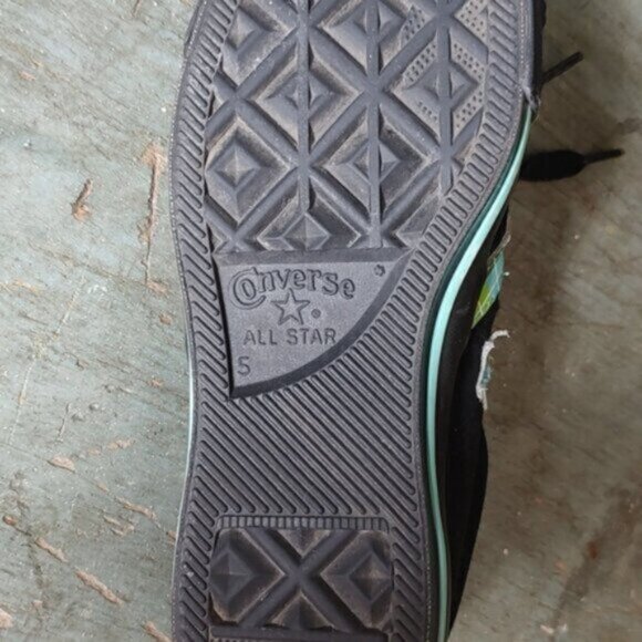 Converse Limited Edition Vintage Converse All Star Leather Low-Top Sneaker SZ 7 - Picture 11 of 11